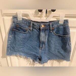 PINK Victoria's Secret Blue Jean Shorts